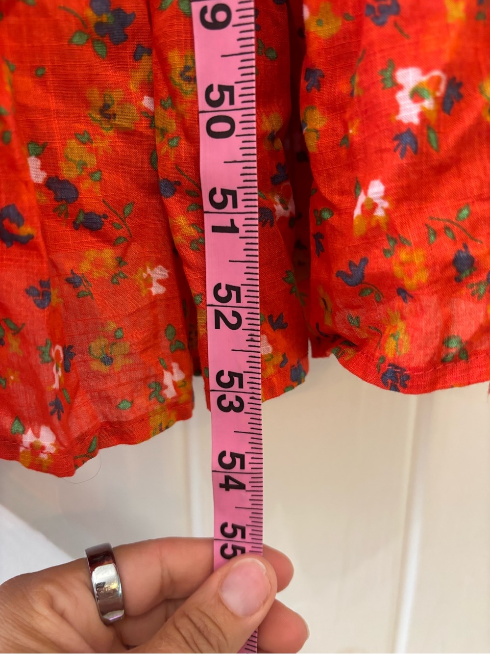 Anthropologie Tiered & True Maxi Dress Floral Patchwork Smocked Button Front S - Picture 9 of 9